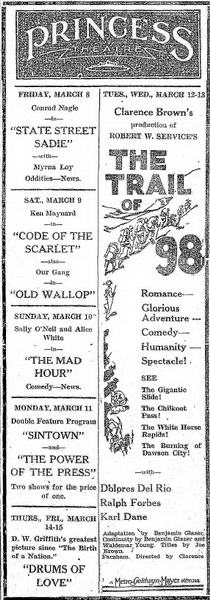 Hollywood Theatre - March 7 1929 (newer photo)